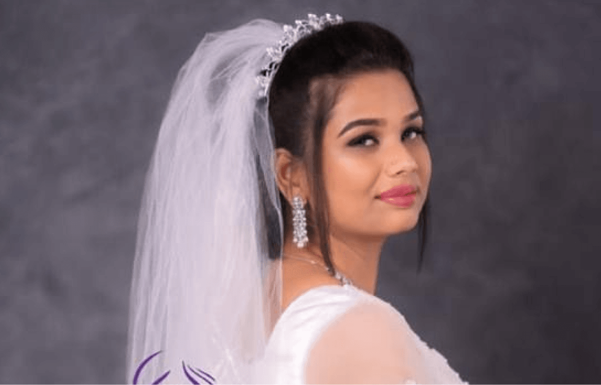 Christian Church Wedding Makeup - Professional makeup service in Chennai