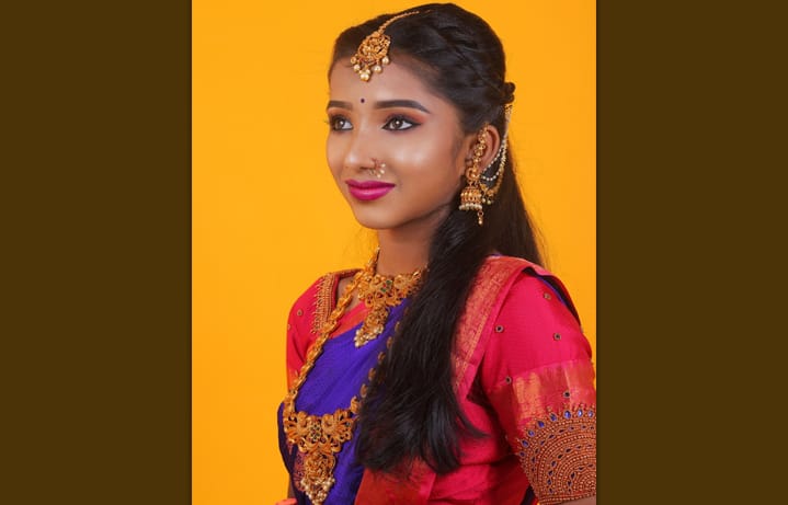 Puberty Function - Professional makeup service in Chennai
