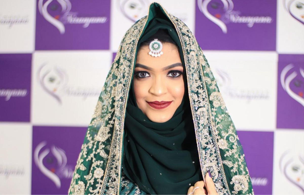 Glamorous Professional Nikkah Bridal Makeup Thambaram