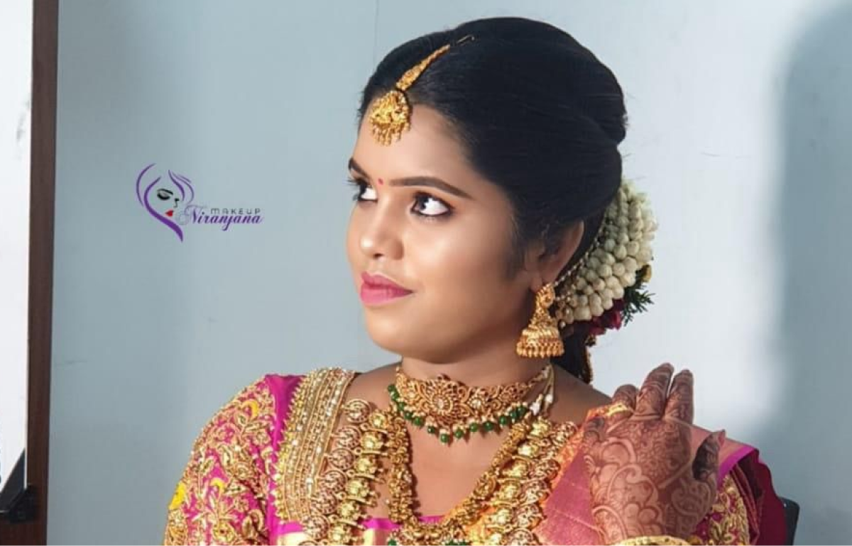 Classic Viratham Ceremony Makeup Pallavaram