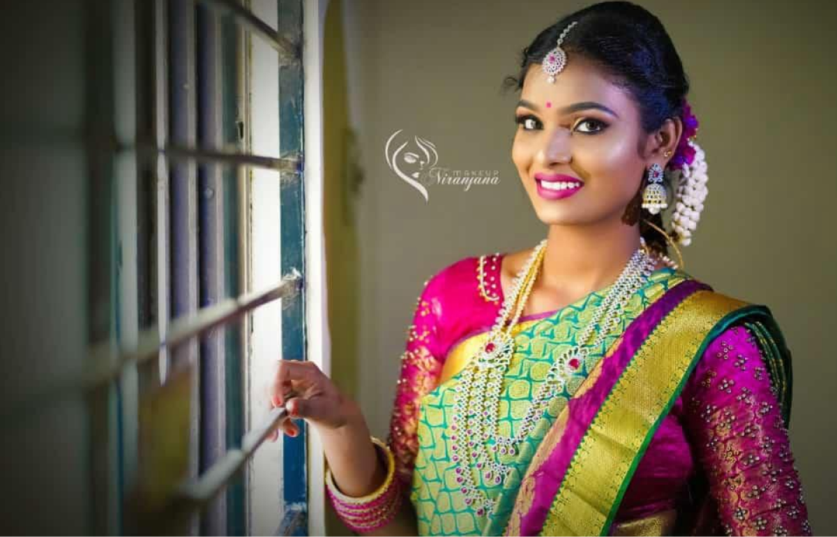 Beautiful Viratham Ceremony Makeup T. Nagar